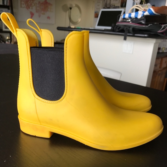 j crew short rain boots